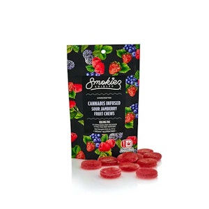 SOUR JAMBERRY FRUIT CHEWS (100MG)